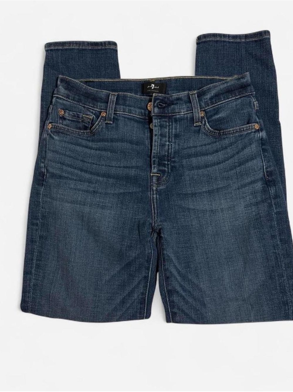7 For All Mankind Indigo Skinny Jeans
